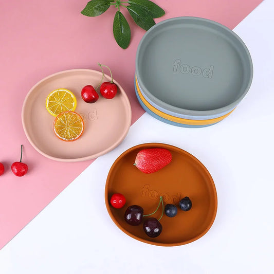 Food Grade Silicone Baby Eating Training Food Supplement Tableware - globaltradeleader