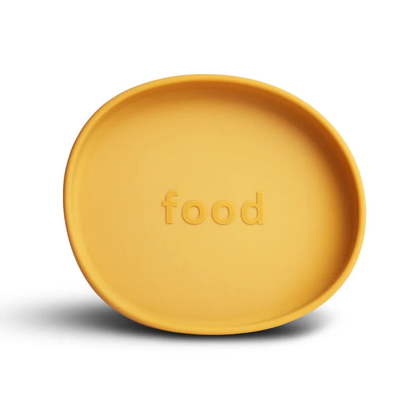 Food Grade Silicone Baby Eating Training Food Supplement Tableware - globaltradeleader