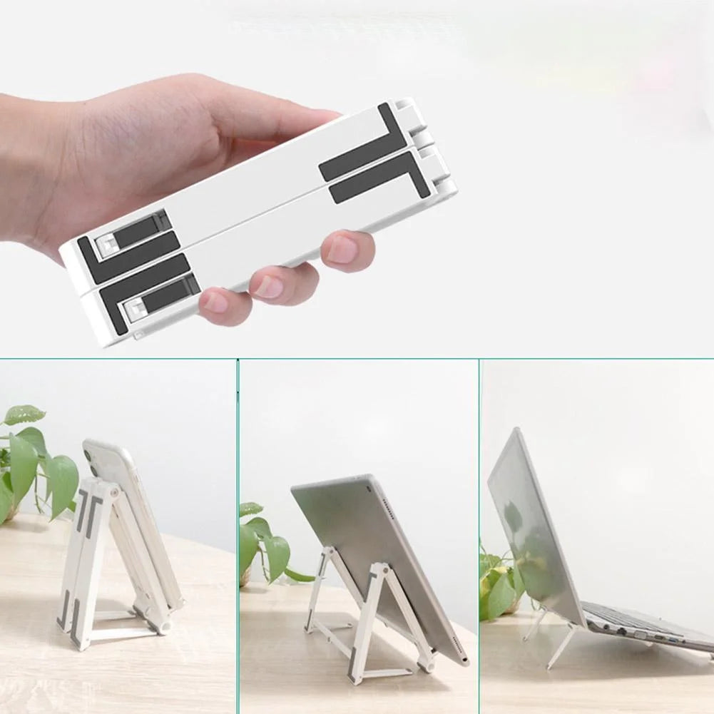 Heightening And Folding Three-in-one Multifunctional Computer Stand - globaltradeleader