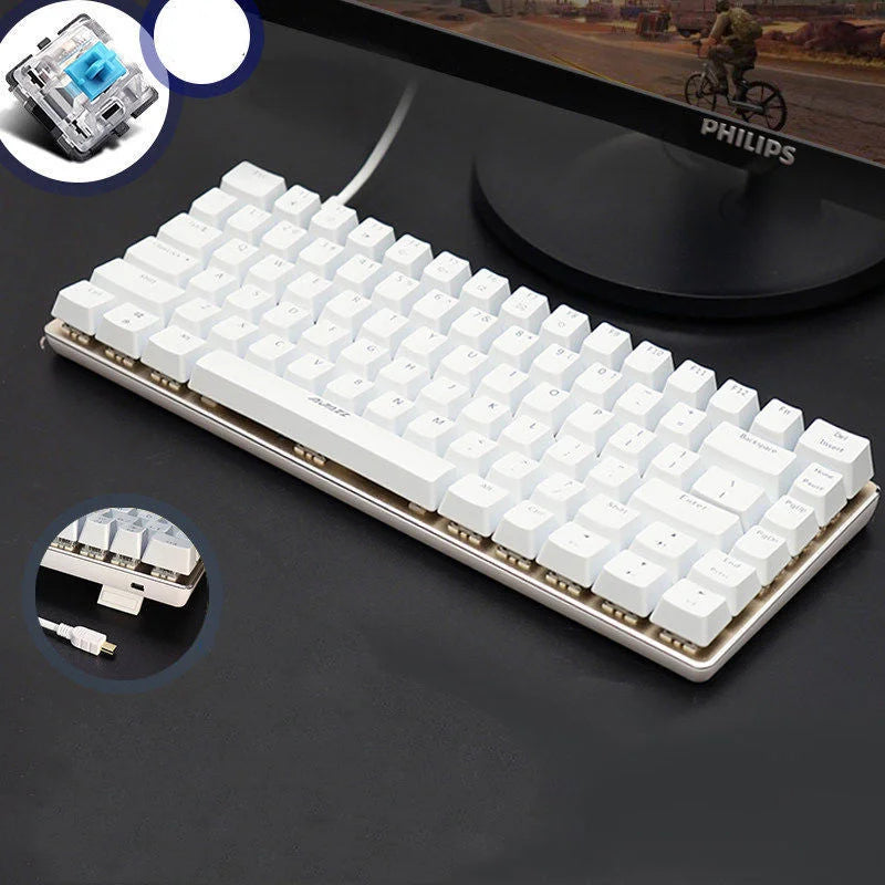 Heijue AK33 Gaming Computer Notebook Mechanical Keyboard - globaltradeleader