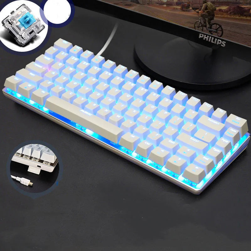 Heijue AK33 Gaming Computer Notebook Mechanical Keyboard - globaltradeleader