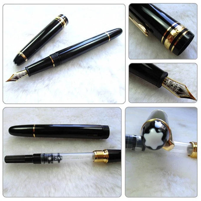 Ink Pen Two-color Nib Fountain Pen Signature Pen - globaltradeleader