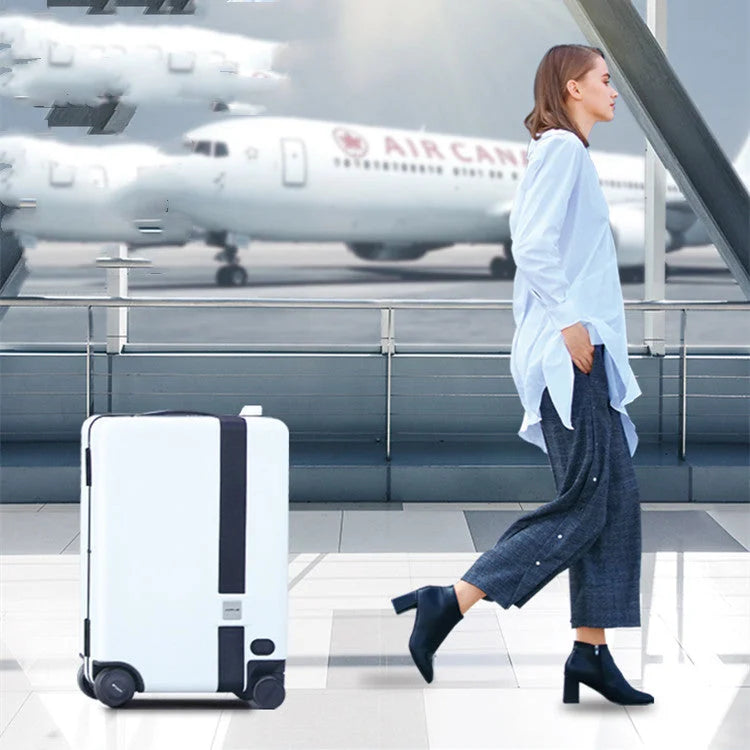 Intelligent Electric Luggage Automatically Follows The Lever - globaltradeleader