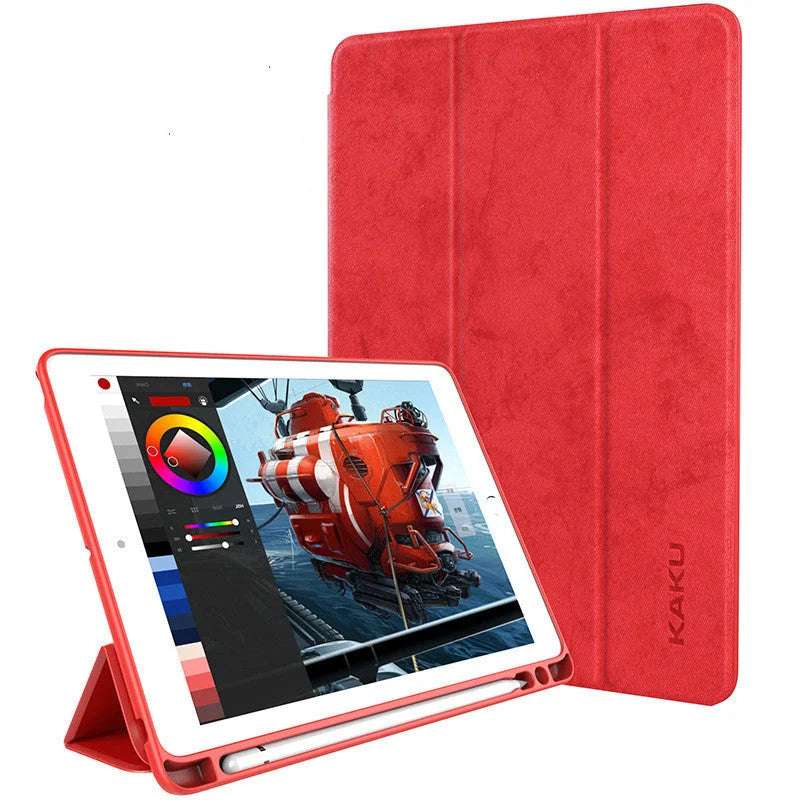 Leather Tablet Case With Pen Slot - globaltradeleader