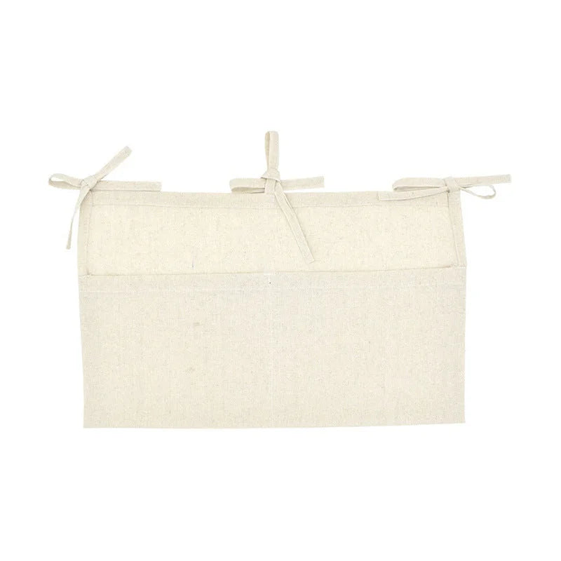 Linen Double Compartment Storage Hanging Bag - globaltradeleader