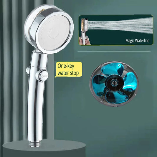 Modern Minimalist Supercharged Small Waist Small Fan Shower Nozzle - globaltradeleader