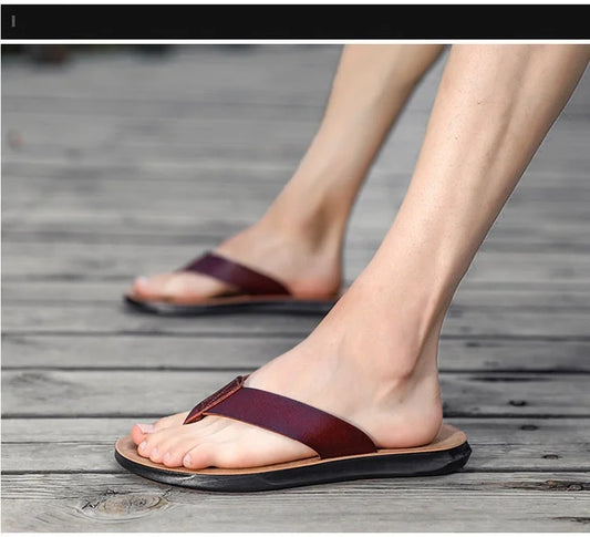 Non-slip Wear-resistant Men's Flip-flops - globaltradeleader