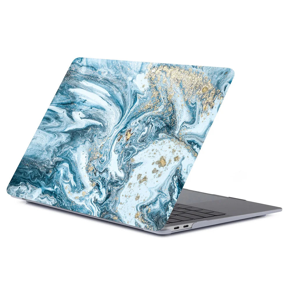 Notebook Marbled Frosted Protective Case - globaltradeleader