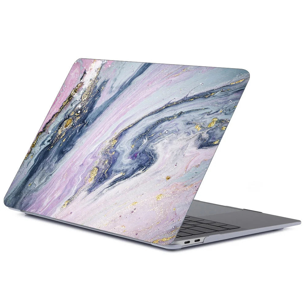 Notebook Marbled Frosted Protective Case - globaltradeleader