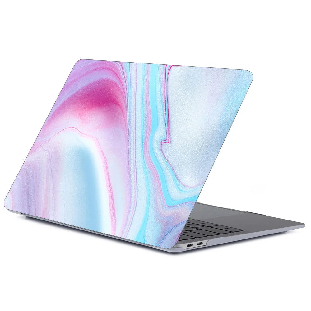 Notebook Marbled Frosted Protective Case - globaltradeleader