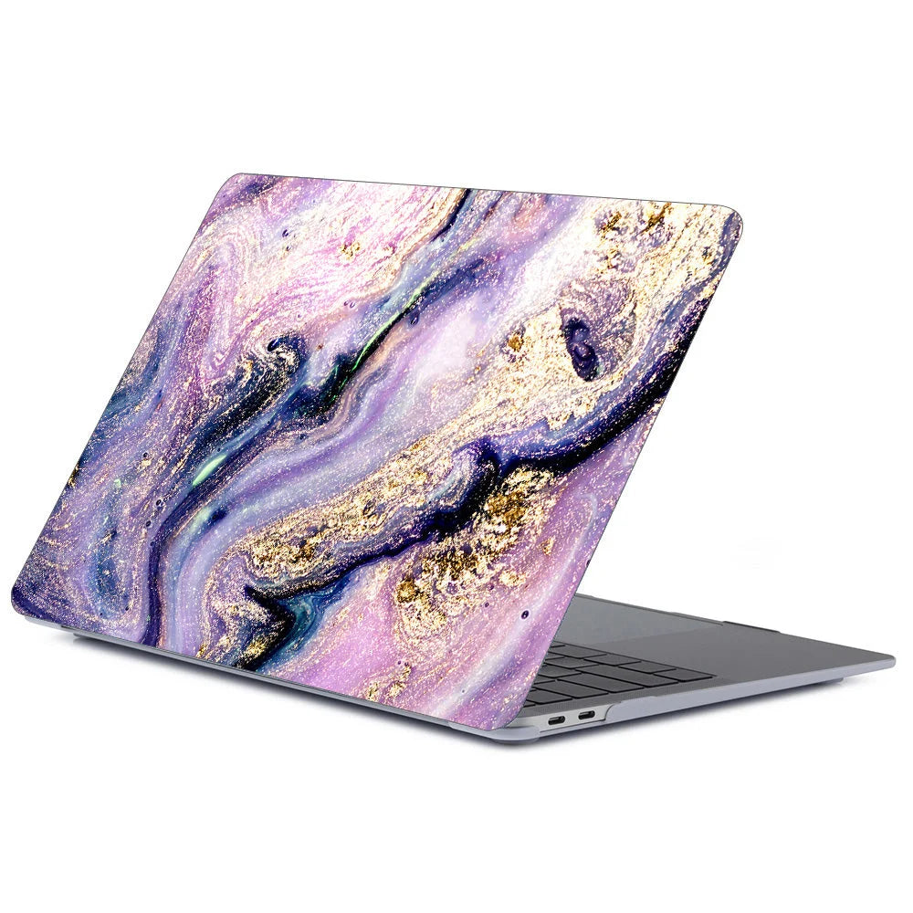 Notebook Marbled Frosted Protective Case - globaltradeleader