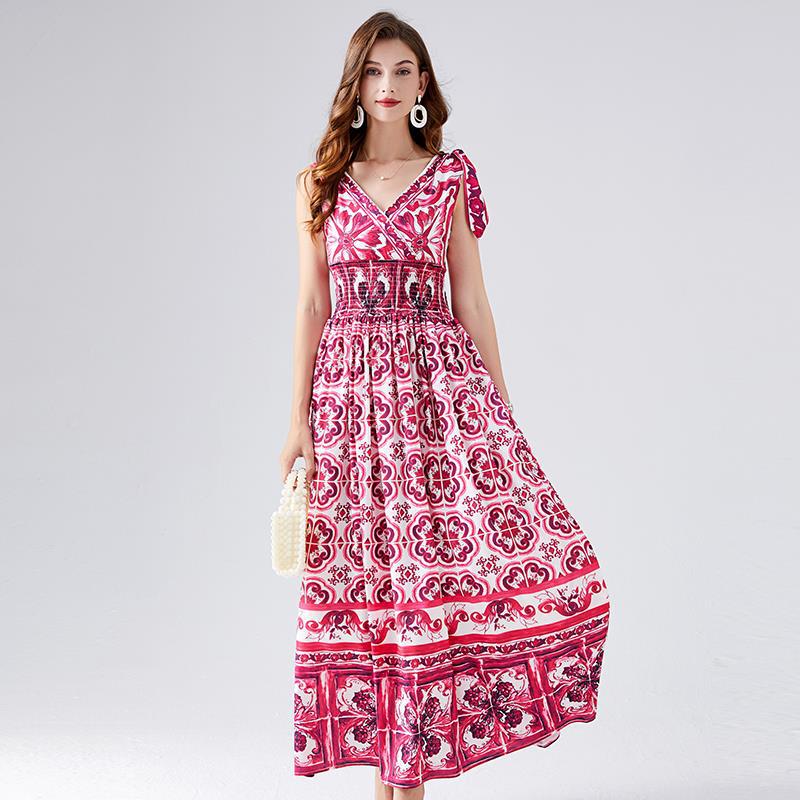 French Retro Lace Suspender Dress Summer Women's