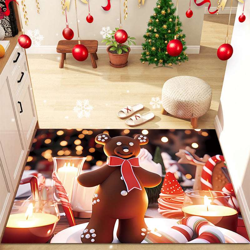 Christmas Home Decorative Bay Window Bedside Carpet