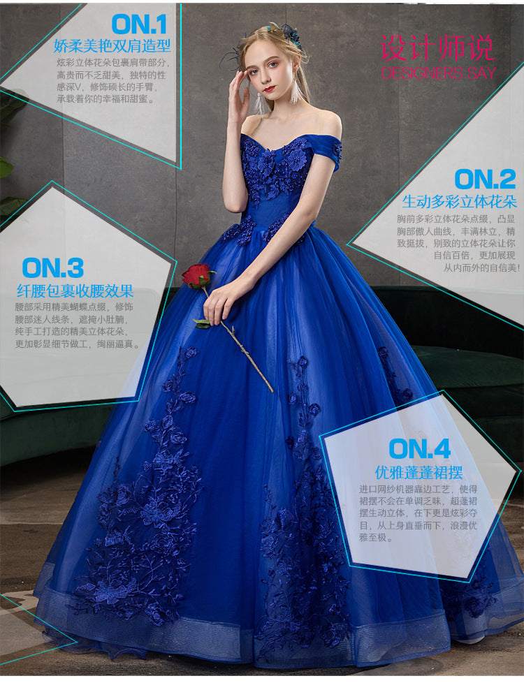 One-Shoulder Evening Dress for Women Perfect for Annual Meetings and Special Occasions! Unleash Your Elegance - globaltradeleader