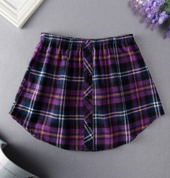 Plaid Skirt