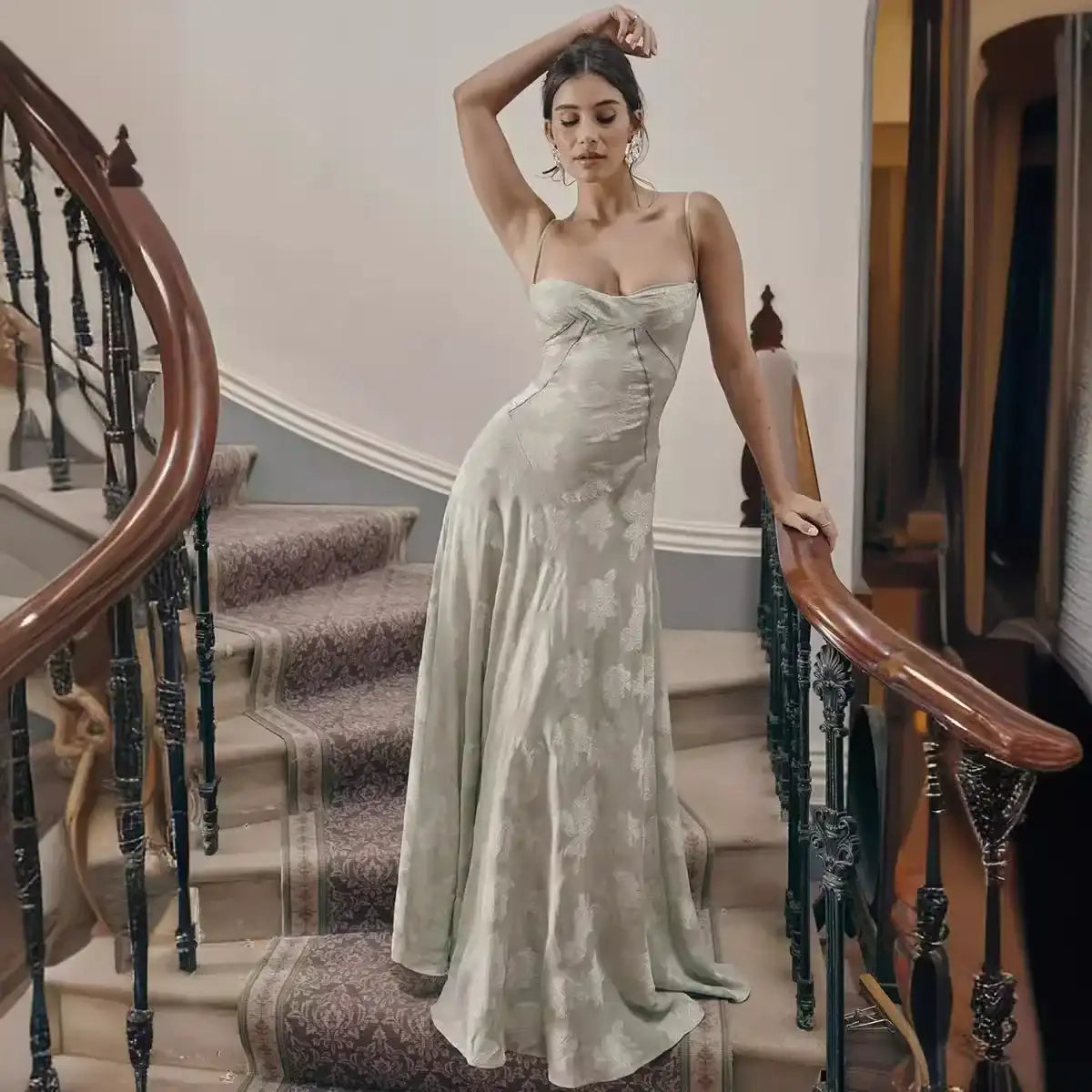 Women's New Sexy Sling Dress Dress Slim-fit Elegant Holiday Dress Banquet Dress Women