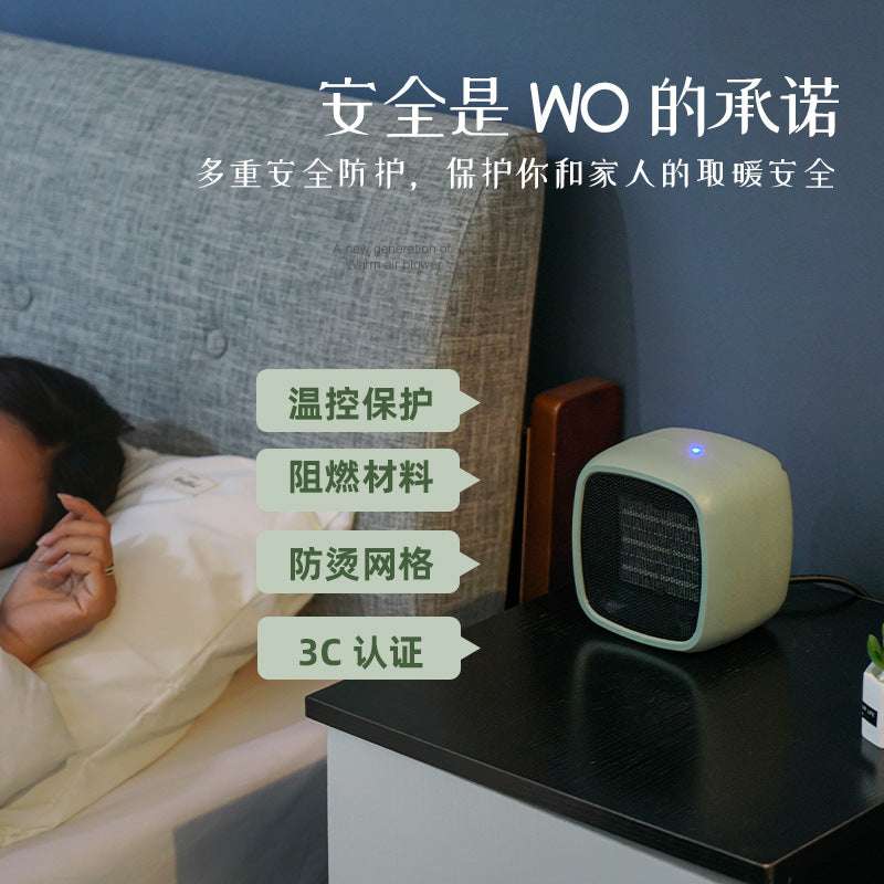 Heater Household PTC Ceramic Heating Heater High-power Desktop Fast Heating Electric Heater Student Dormitory