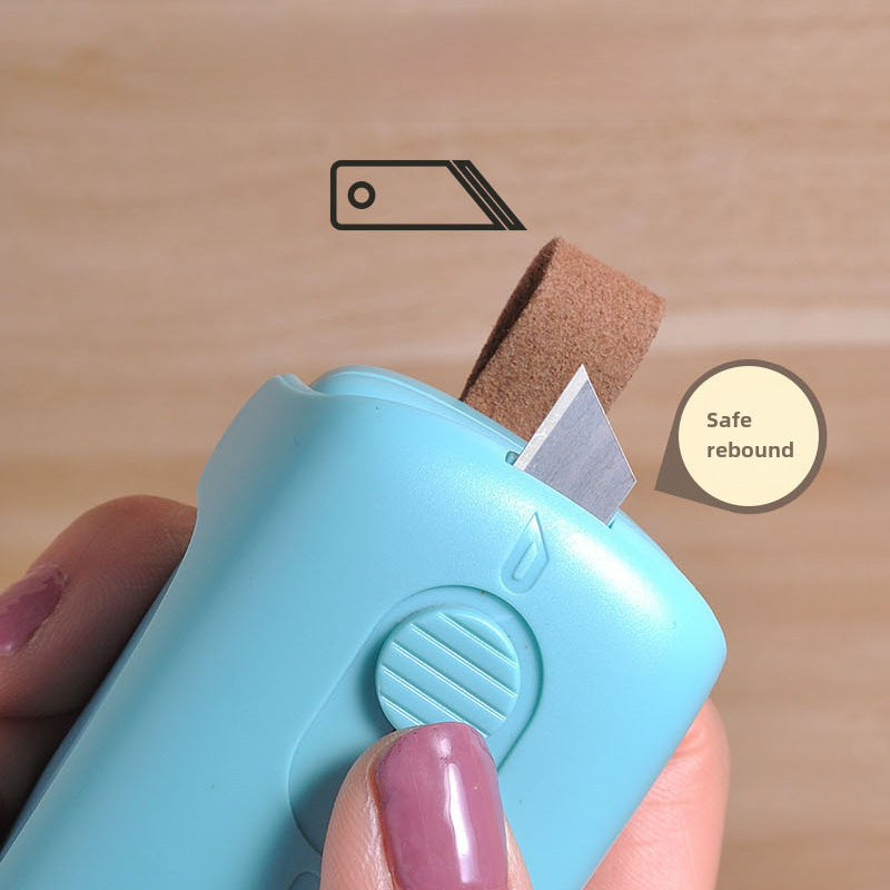 Mini Sealing Machine Household Portable Snack Sealer Hand Pressure Small Usb Rechargeable Food Sealer