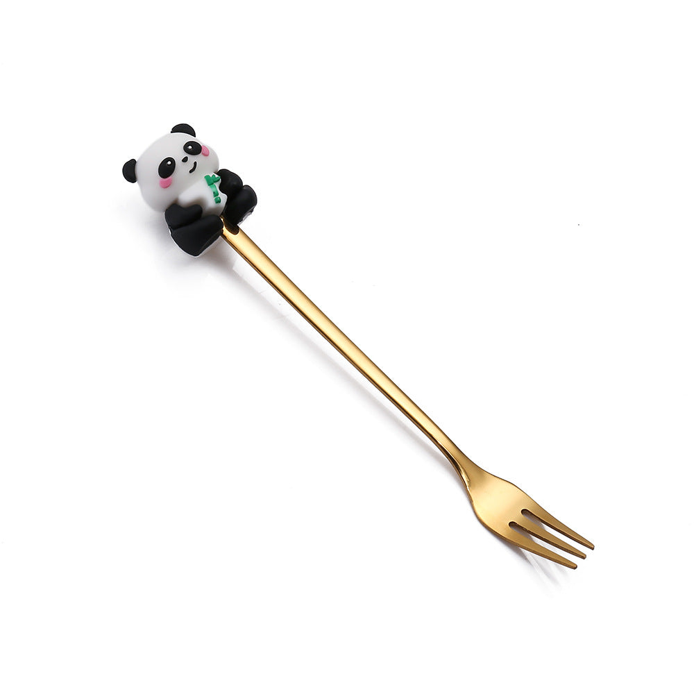 Christmas Cartoon Tableware Cat's Paw Spoon