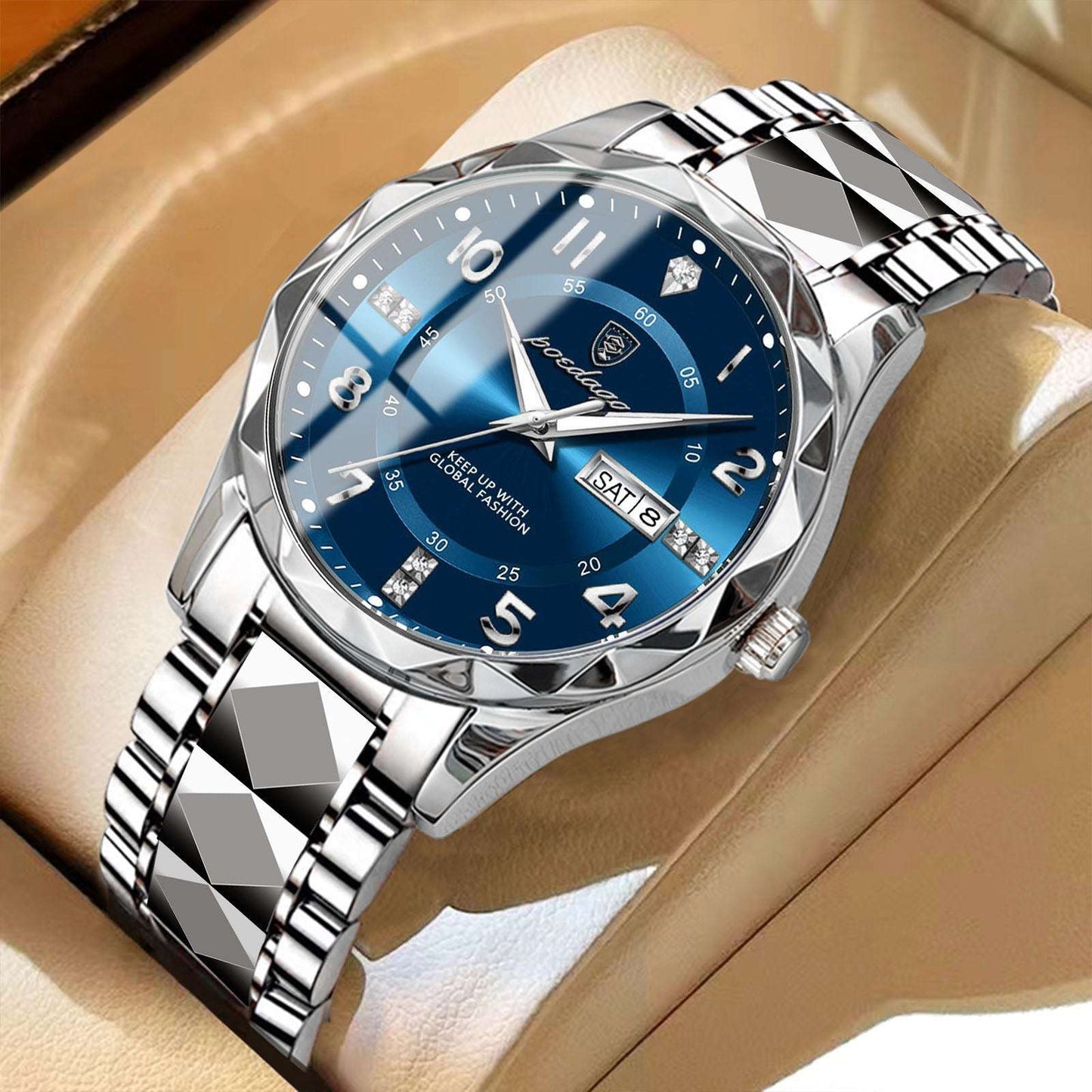 Luxury Waterproof Luminous Quartz New Men's Watch