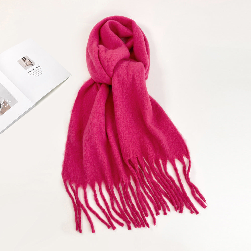 Haima Fur Scarf For Women All-match High Sense