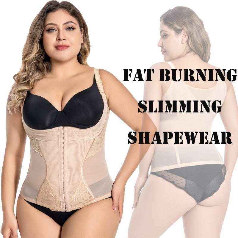 Body Corset Strong Belly Contracting And Posture Correction Breathable Mesh Belly Contracting Vest - globaltradeleader