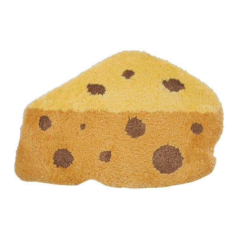 Cartoon Cute Special-shaped Flocking Carpet Household Living Room Non-slip Cool-proof Carpet Bathroom Door Absorbent Floor Mat