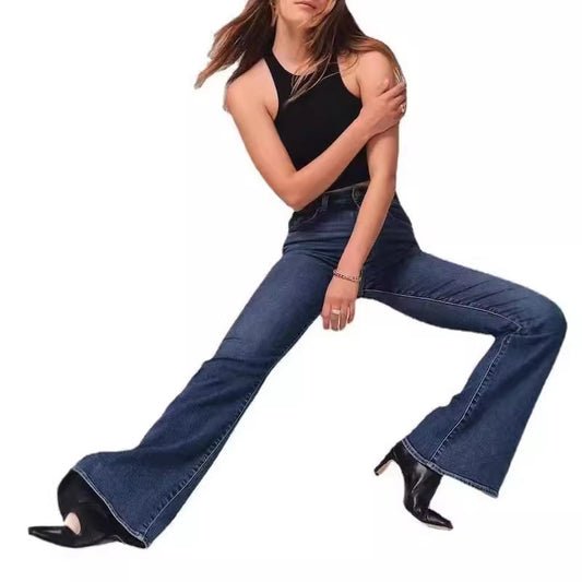 Slim-Fit Elastic Slim Women's Jeans