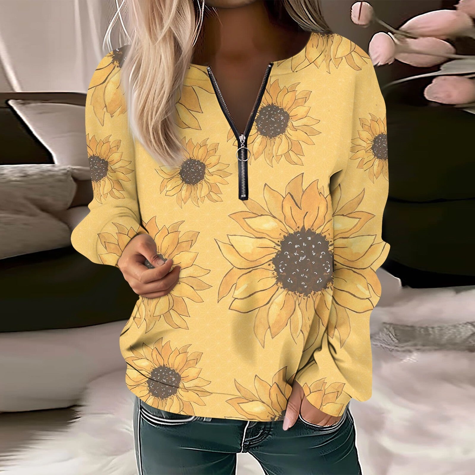 Casual All-matching Fashion Trendy Women's Sweater - globaltradeleader