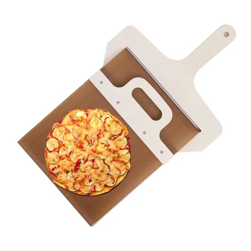Cross Border Pala Pizza Scorrevole Wooden Baking Pizza Sliding Shovel Household Tray Pizza Shovel