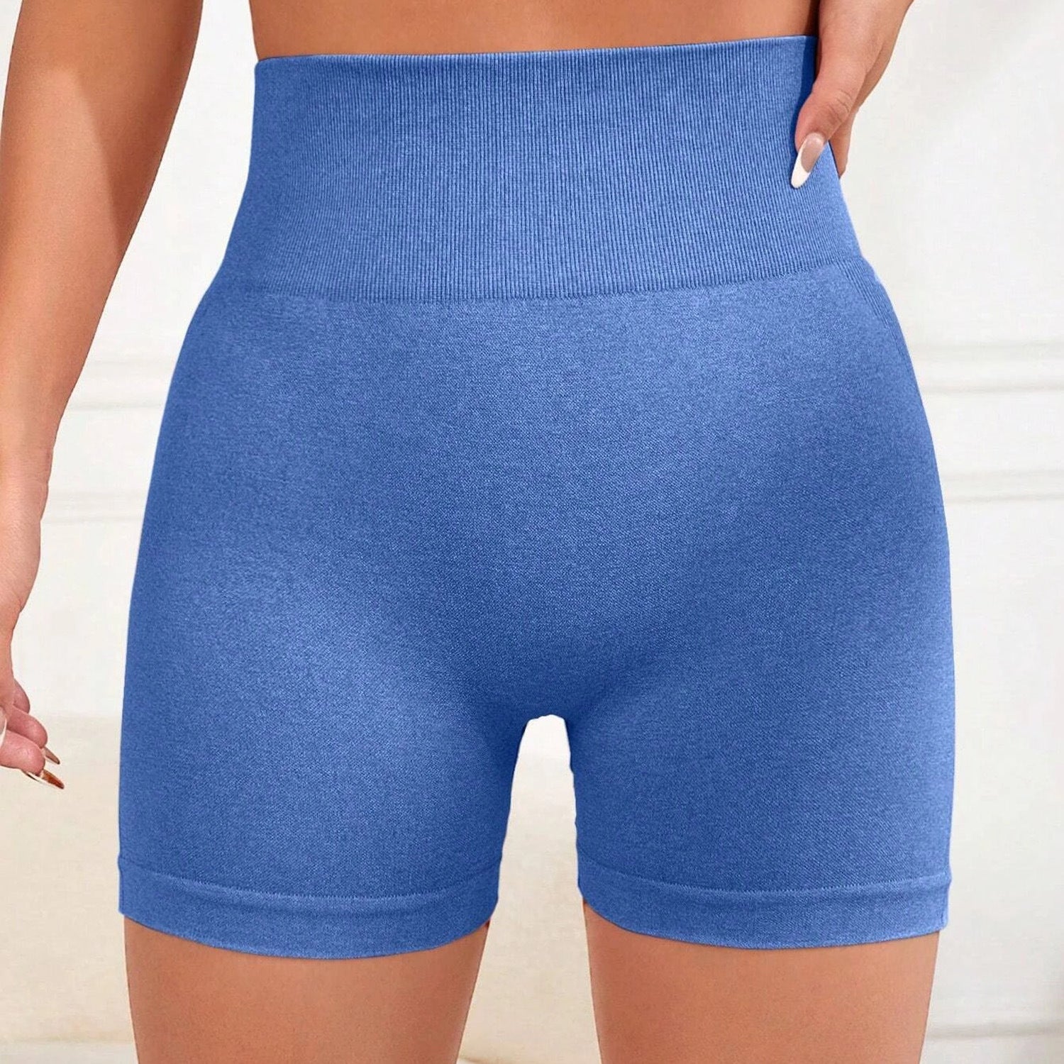 Ladies' High Waist Pants Hip Lifting Three-point Yoga Shorts - globaltradeleader