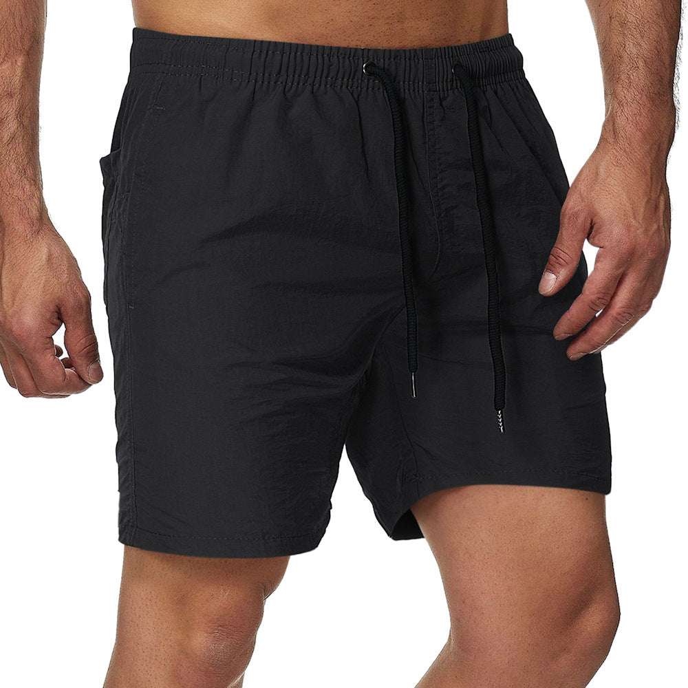 Summer Men's Shorts Candy Color Waterproof Quick-drying Knee Length Pants - globaltradeleader