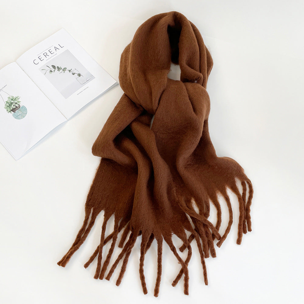 Haima Fur Scarf For Women All-match High Sense