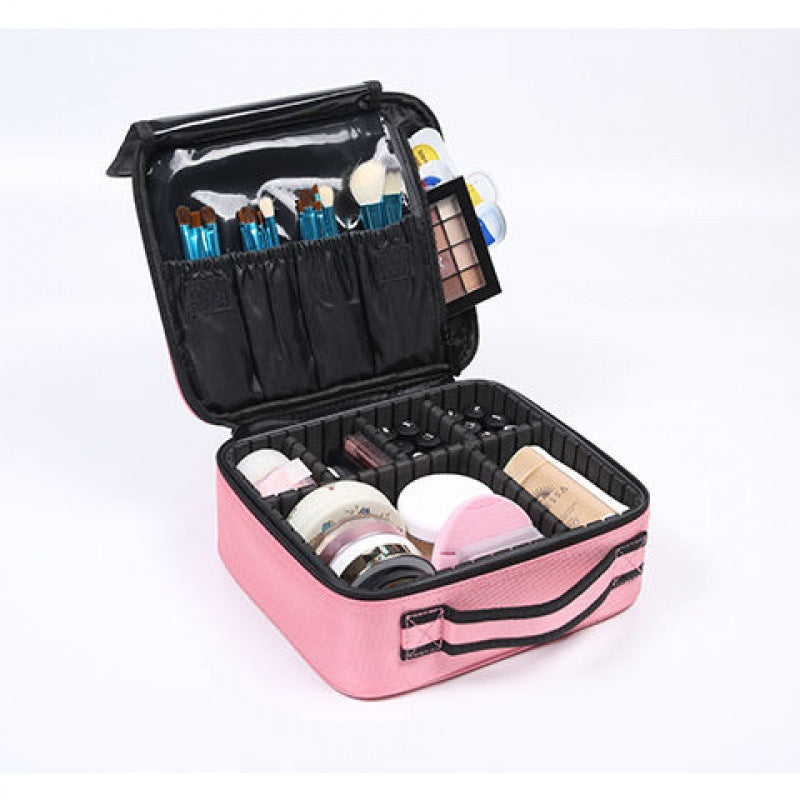 Cosmetic Bag Small Removable Partition Portable Simple Large-capacity Travel Multi-functional Emulsion Makeup Storage Bag