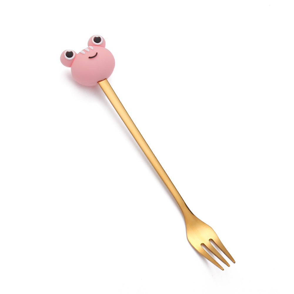 Christmas Cartoon Tableware Cat's Paw Spoon