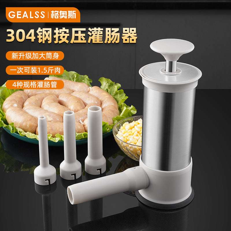 Large Manual Enemator Large Capacity Household Multifunctional Enema Artifact Small Handmade Sausage Machine