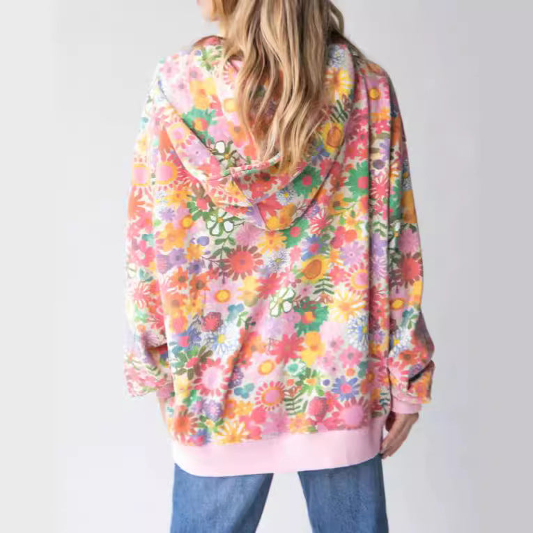 Women's Digital Printed Hoodie - globaltradeleader