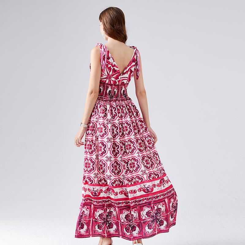 French Retro Lace Suspender Dress Summer Women's