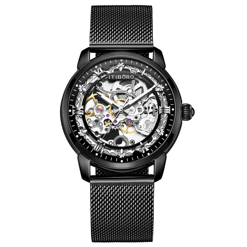 Automatic Fashion Men's Waterproof Mechanical Watch - globaltradeleader