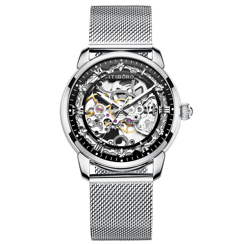 Automatic Fashion Men's Waterproof Mechanical Watch - globaltradeleader