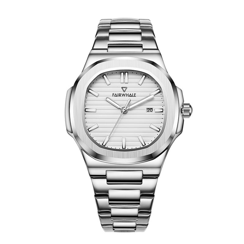 Watch Men's Business Simple Stainless Steel Nautilidae - globaltradeleader