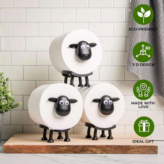 Sheep Toilet Roll Holder Funny Sheep Toilet Paper Holder Home Creative Roll Paper Holder