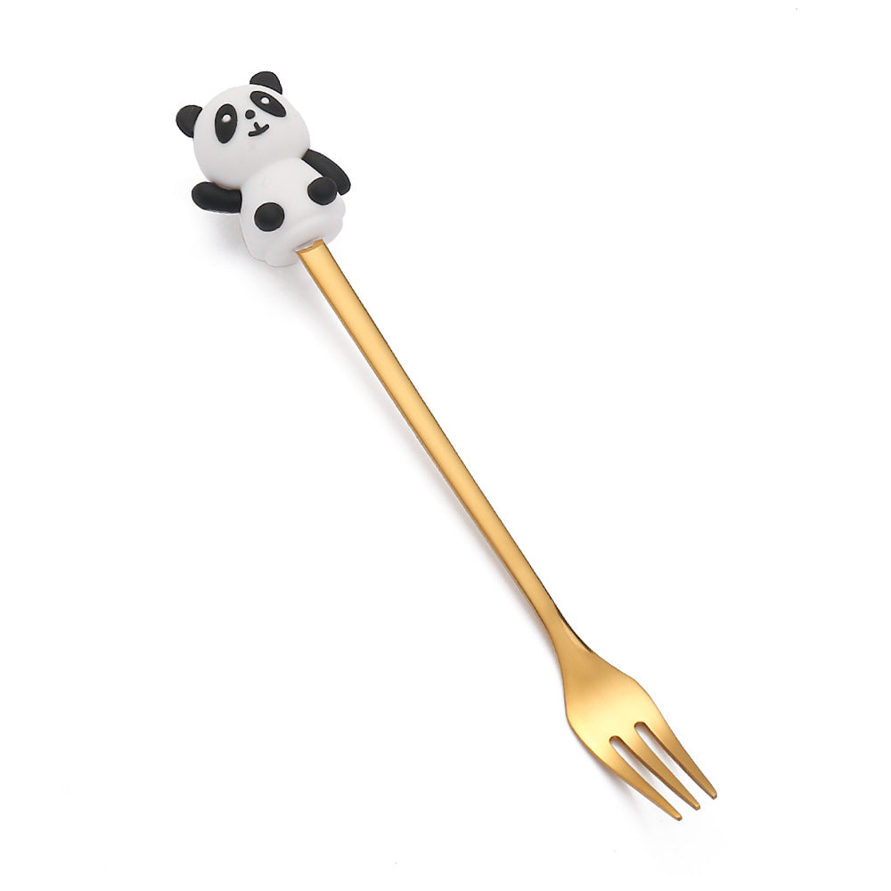 Christmas Cartoon Tableware Cat's Paw Spoon