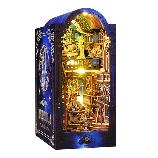 Gator Diy Cabin SL14 Interstellar Exploration Hand-assembled Three-dimensional Book Model Ornaments Creative Birthday Gift