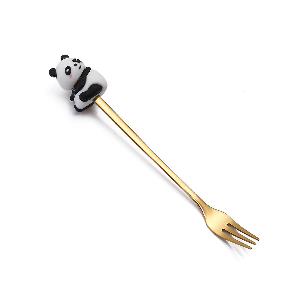 Christmas Cartoon Tableware Cat's Paw Spoon