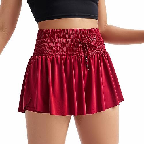 Women's Solid Color Elegant Sports High Waist Shorts - globaltradeleader