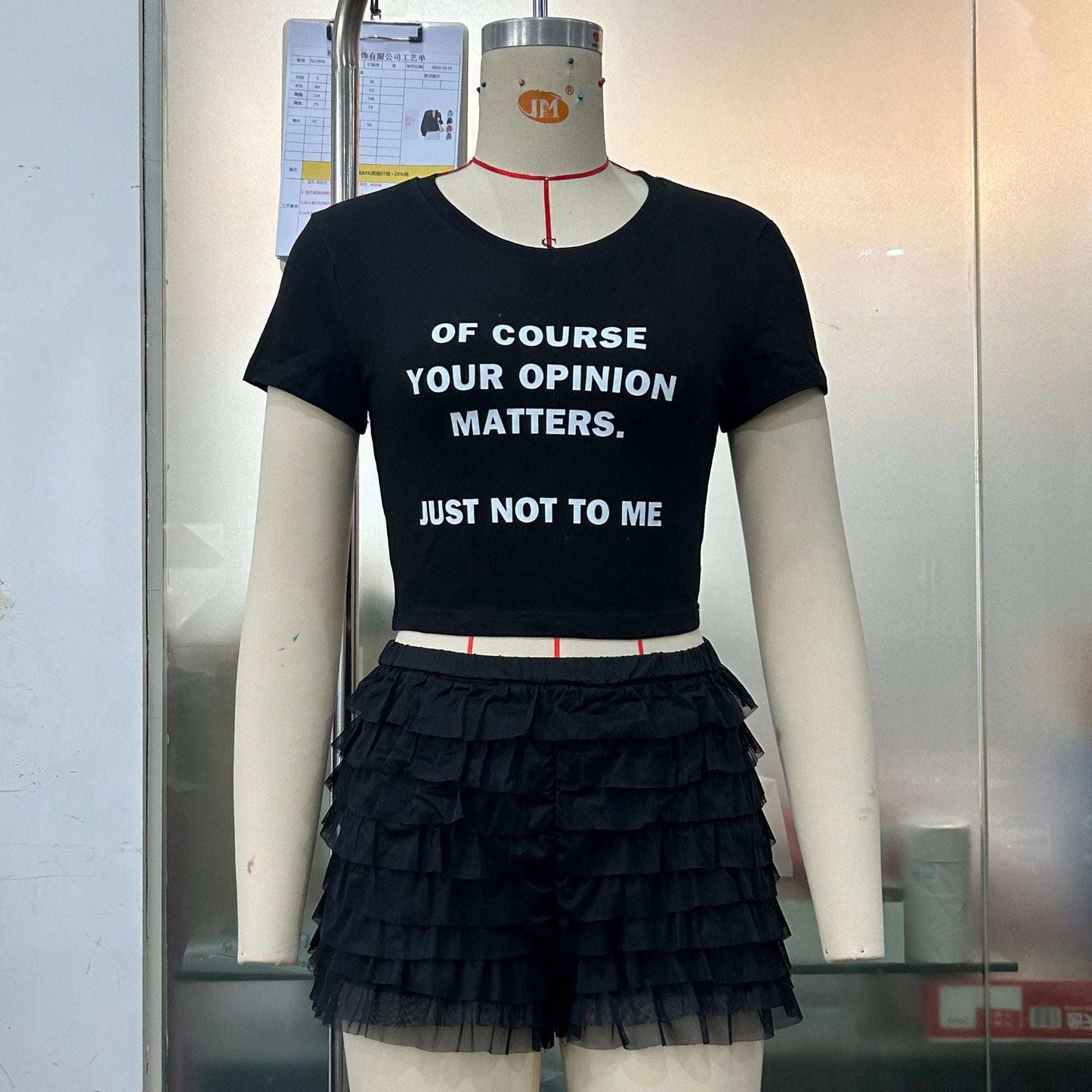 Sexy Hot Pants Women's Ruffled Wave Solid Color - globaltradeleader