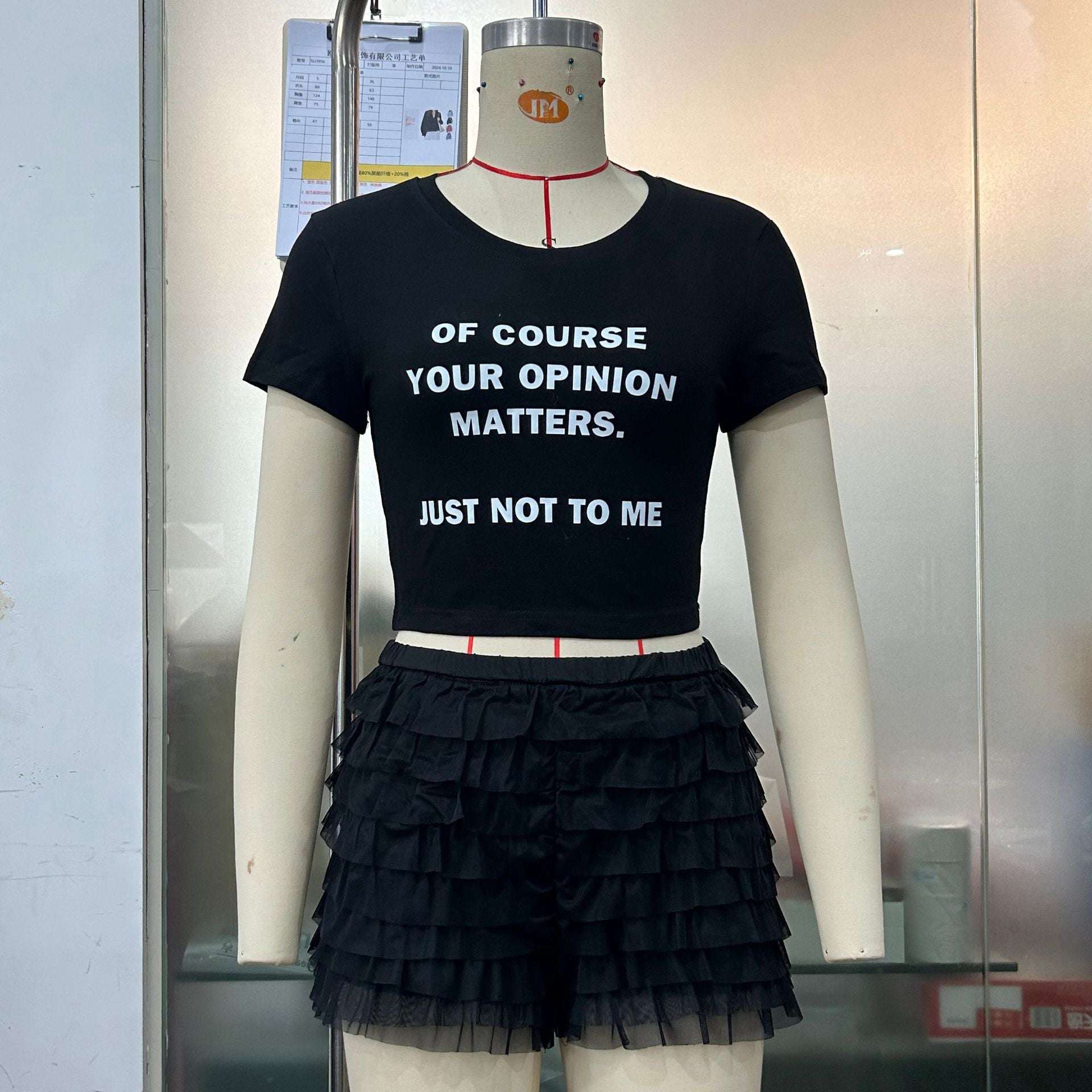 Sexy Hot Pants Women's Ruffled Wave Solid Color - globaltradeleader