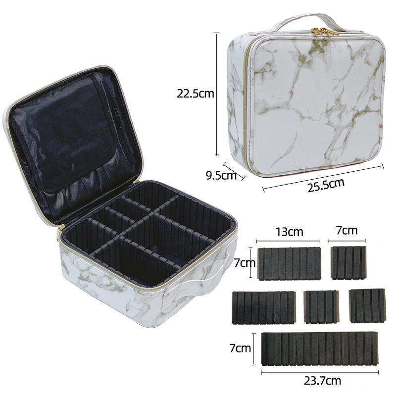 Cosmetic Bag Small Removable Partition Portable Simple Large-capacity Travel Multi-functional Emulsion Makeup Storage Bag