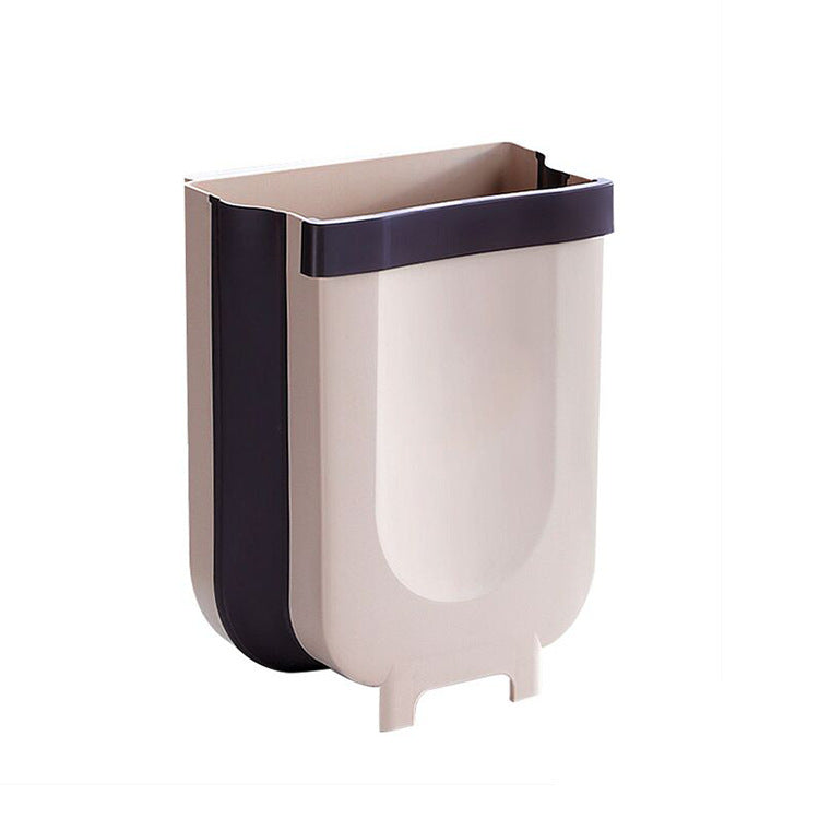 Kitchen Trash Can Hanging Household Foldable